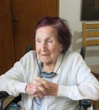 Věra Jakubovič. Sde Nehemia, listopad 2016.