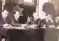 Na jednání Kruhu židovských účastníků odboje v Luhačovicích