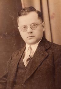 Strýc Pavel, otcův bratr, 1940
