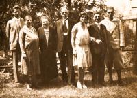 Morgenstern family in Czechoslovakia, 1929