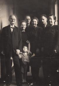 Morgenstern family in Czechoslovakia prior to the war