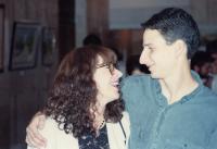 Manželka pamětníka se synem