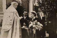 Svatba v roce 1953