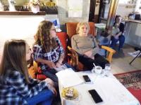 Nahrávání rozhovoru pro projekt Příběhy našich sousedů