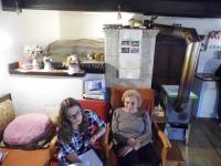 Nahrávání rozhovoru pro projekt Příběhy našich sousedů