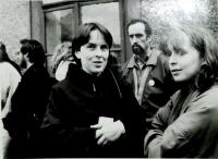 Hana s Hanou Marvanovou, Vrchlabí 1989, 1. výročí smrti Pavla Wonky