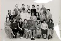 Profesoři vrchlabského gymnázia, Hana 3.zleva dole, 1990-1991