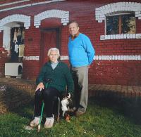 Vladimír Lakva s matkou Marií Lakvovou