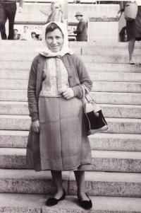 1978 - Jenovefa na veletrhu v Brně, zájezd z JZD