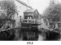 mill from the river - 1912