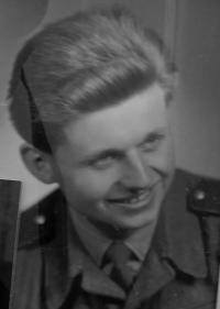 Jiří Kameníček na vojně