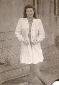 Věra Burešová 1945
