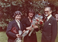 Promoce dcery Michaely, 1977
