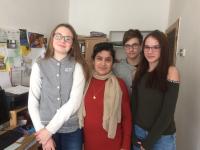 S žáky z projektu Příběhy našich sousedů