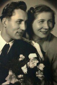 1949 - svatební fotografie