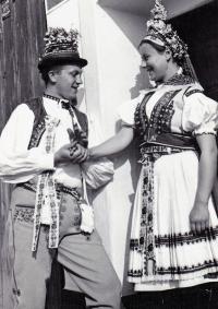 1960 - Jan a Marie, svatební foto