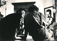 Zuzana Brejcha při natáčení 80. léta