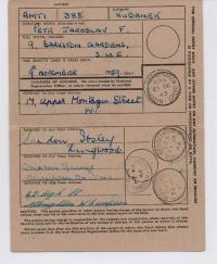 1943-Identity card 2