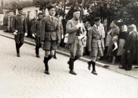 Sokolské slavnosti ve Voticích v r. 1937