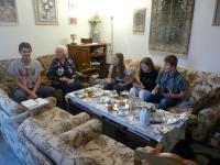 Natáčení s paní Ernestýnou Švorcovou