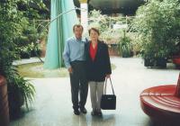 Edeltraud Slabáková s manželem Miroslavem