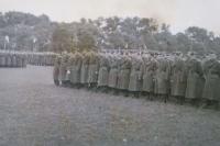 The gathering of PTP soldiers in Karviná during the miners day