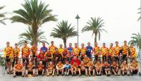 Snímek ze soustředění cyklistů na Mallorce, rok 2004