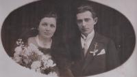 svatba rodičů - rok 1928