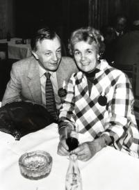 Jaromíra Marinovová - sraz spolužáků obchodní akademie 