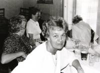 Jaromíra Marinovová - sraz spolužáků obchodní akademie 