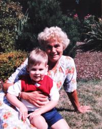 Jaromíra Marinovová - v USA v r. 1979