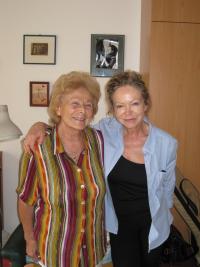 Jana Renée Friesová s dcerou Lenkou Lichtenberg