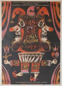 1979 Plakát festivalu Loutkářská Chrudim