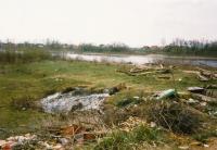 Minové pole u řeky Sávy