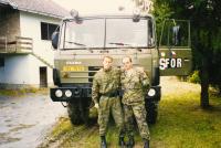 S Alexandrem Golubovičem z pyrotechnické jednotky