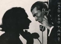 Snímek z ateliéru Balzar ke snímku Haló, kdo tam?