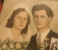 Svatební fotografie Ludmily a Miroslava Kotlabových