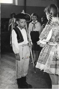 Miroslav Farkaš as a child