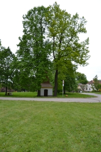 Picturesque chapel in today's village square