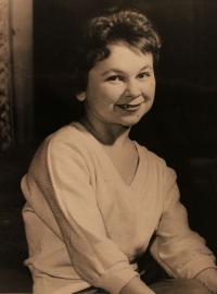 Vlasta Janoušková - mladá