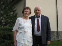 Pamětník s manželkou