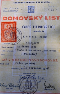 Home certificate