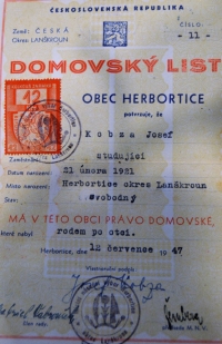 Domovský list