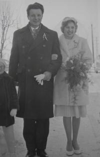 S manželkou v roce 1963