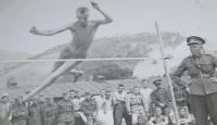 Tomáš Sedláček v Anglii během 2. sv. války, atletické závody