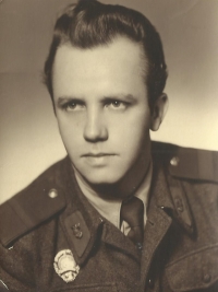 Cyril Zilka, border guard, 1957