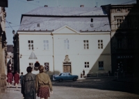 Fara u kostela sv. Mořice v Olomouci, kde pamětník Josef Jančář měl své první kněžské působiště jako druhý kaplan