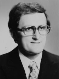 Pamětník Josef Jančář na dobové fotografii