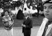 2011 - František před slavností svěcení kříže