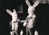 Divadlo, sestry Polanské, 1939